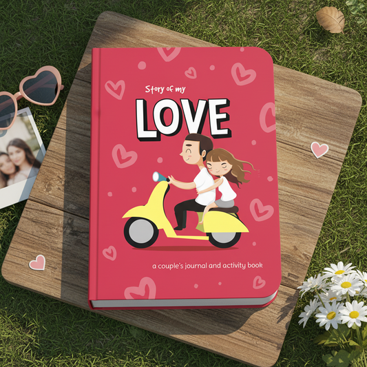 Couple’s Memory & Activity Book | Fun Fill-in Journal for Couples | Romantic Prompts, Games & Milestones | Therapy Worksheets | Perfect Anniversary, Valentine’s Day & Birthday Gift for Husband, Wife, Boyfriend or Girlfriend