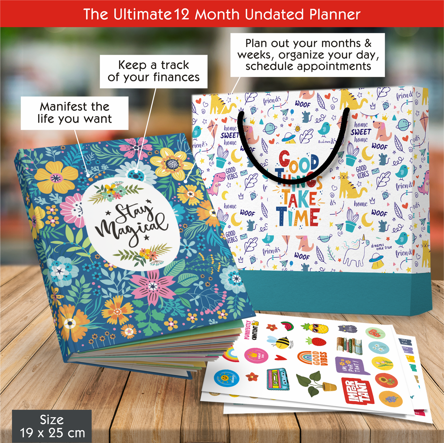 Stay Magical - Undated Daily Planner and Life Journal | Edition 2026
