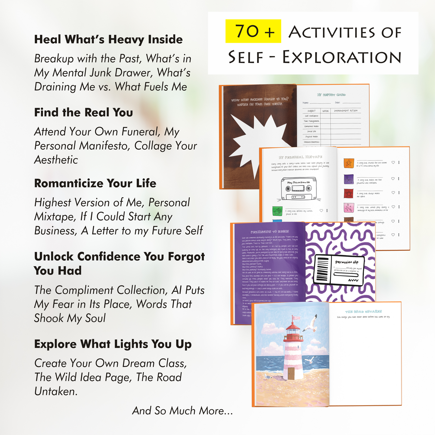 Self-Exploration Journal - Guided Prompts for Mindfulness, Self-Discovery, Personal Growth & Mental Wellness | What I Found When I Looked