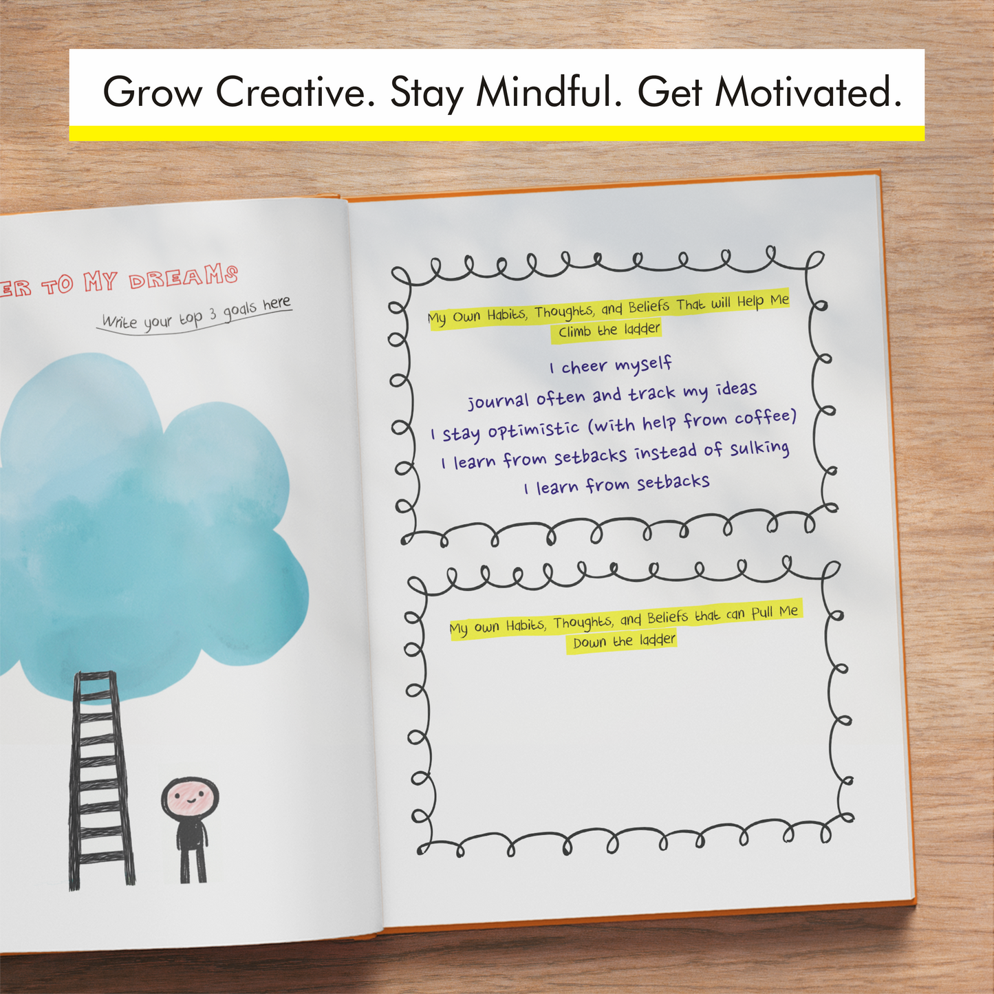 Self-Exploration Journal - Guided Prompts for Mindfulness, Self-Discovery, Personal Growth & Mental Wellness | What I Found When I Looked