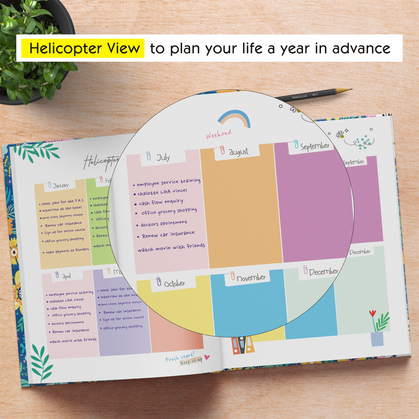 Stay Magical - Undated Daily Planner and Life Journal | Edition 2026