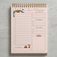 Zaslan To Do List Notepad - Daily Planner Notepad Undated 54 Sheets/108 Pages Tear Off, 6.5 Inches X 9.5 Inches