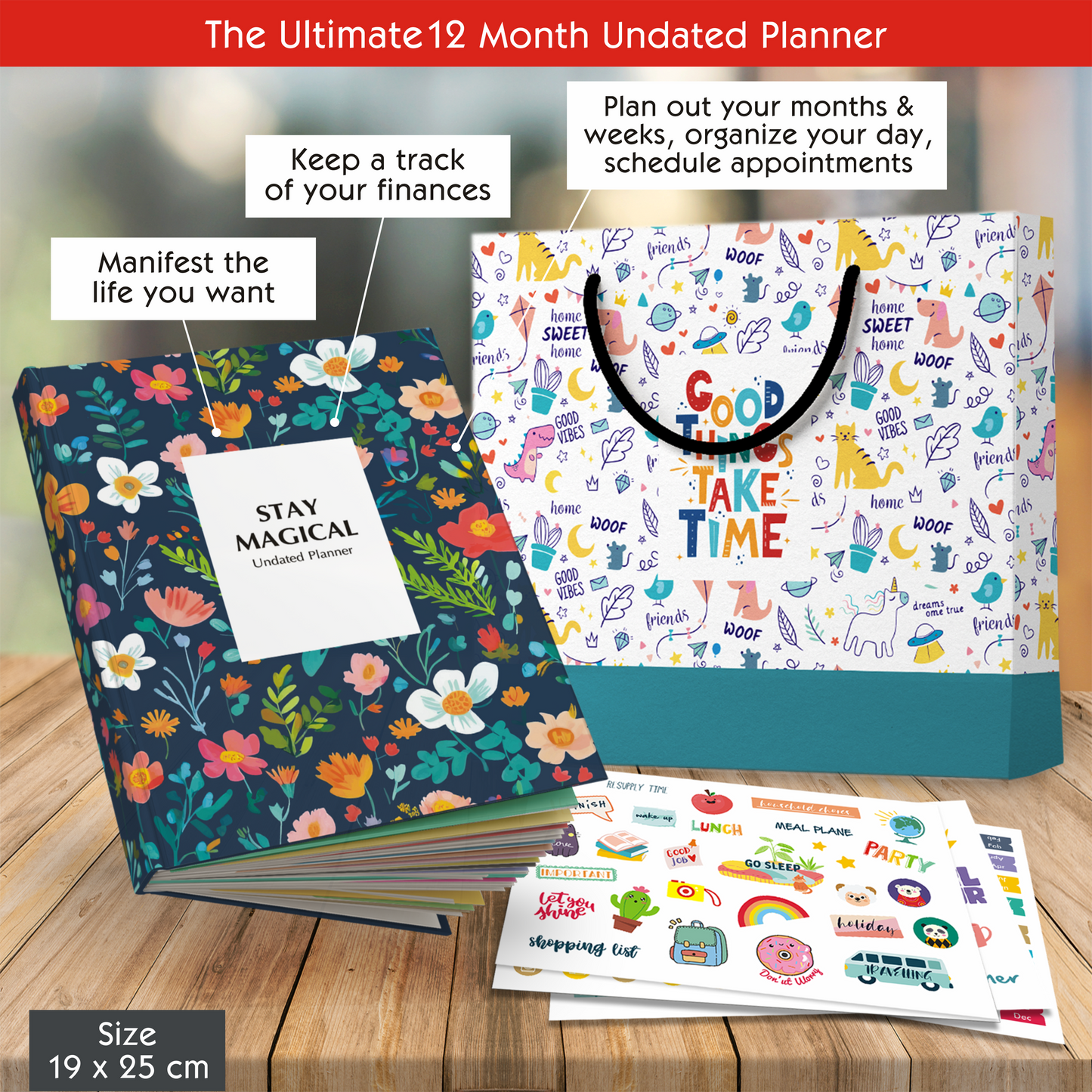 Stay Magical - Undated Daily Planner and Life Journal | Edition 2025
