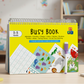 Zaslan Montessori Busy Book | Toddler Busy Book for 2-5 Yrs | Activity Binder| Quiet Book| Educational Toys For 3 Year Old| Kids Learning Books 2-3 Years| Books For 2 Yrs Old | Kids Gifts