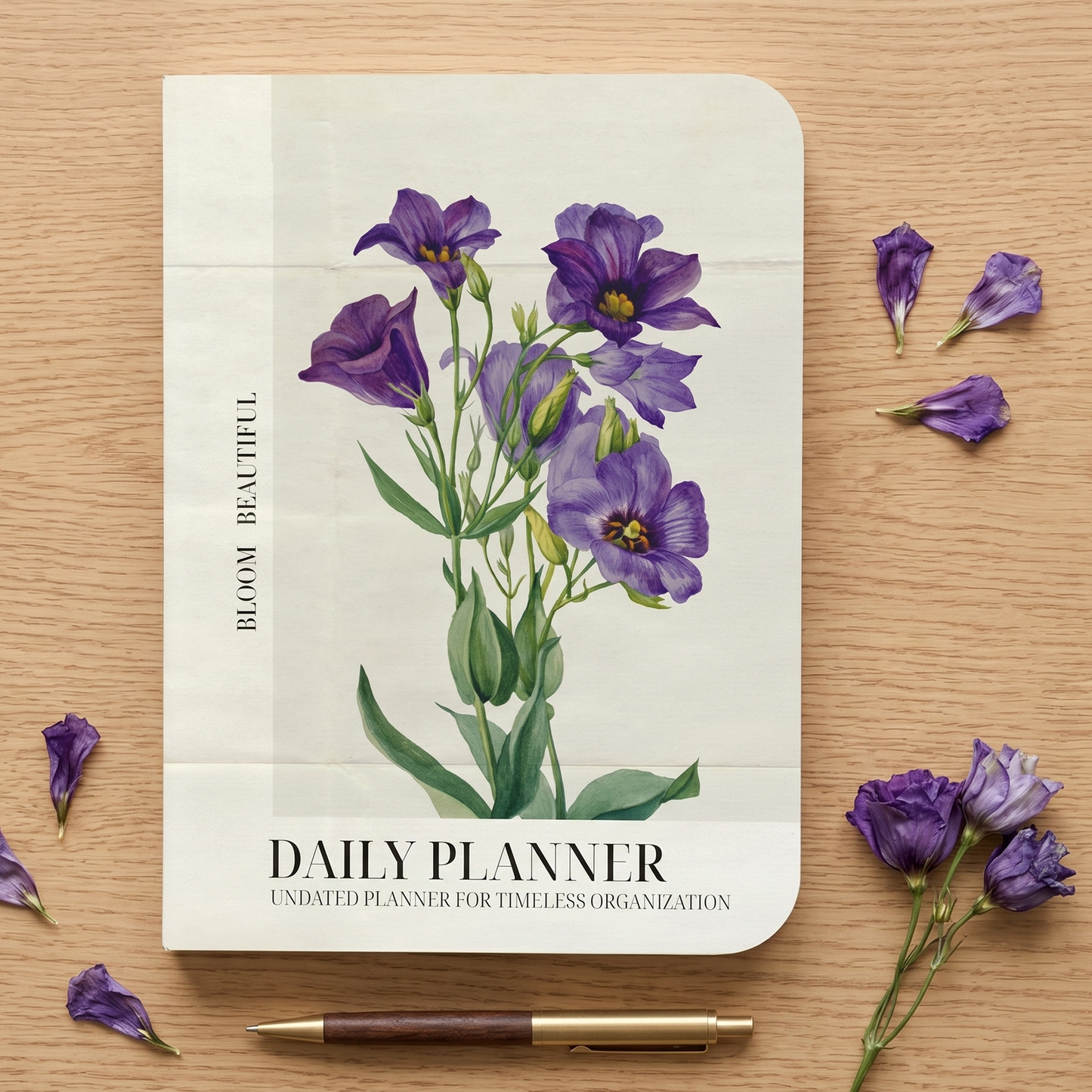 Zaslan 12 Months Undated Planner, 12 Monthly Spreads, 52 Weekly Spreads, Habit Tracker, Utility Pages, 100 GSM, A5 Size