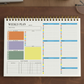 Zaslan Weekly Planner with Habit Tracker – Undated To-Do List Notepad for Priorities & Goals | 52 Tear-Off Sheets | 8.5” x 11”, A4 Size