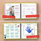 Baby Memory Book with Photo Album for First 5 Years - A Milestone Book to Record Every Event from Birth to Age 5