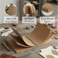 Zaslan Scrapbook Album, 60 Pages/30 Sheets, Brown Thick 200gsm Kraft Paper, Photo Album Scrapbook, Memory Book - Ideal for Your Scrapbooking Albums Art & Craft Projects (8.5 x 8.5 Inch)