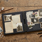 Zaslan Scrapbook Album, 56 Pages/28 Sheets, 240 Gsm Thick Black Paper, Photo Album Scrapbook, Memory Book - Ideal for Your Scrapbooking Albums Art & Craft Projects (8.5 x 8.5 Inch)
