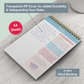 Zaslan To Do List Notepad - Daily Planner Notepad Undated 54 Sheets/108 Pages Tear Off, 6.5 Inches X 9.5 Inches