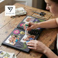 Zaslan Scrapbook Album, 56 Pages/28 Sheets, 240 Gsm Thick Black Paper, Photo Album Scrapbook, Memory Book - Ideal for Your Scrapbooking Albums Art & Craft Projects (8.5 x 8.5 Inch)