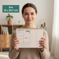 Zaslan Weekly Planner with Habit Tracker – Undated To-Do List Notepad for Priorities & Goals | 52 Tear-Off Sheets | 8.5” x 11” (A4 Size) Desk Planne