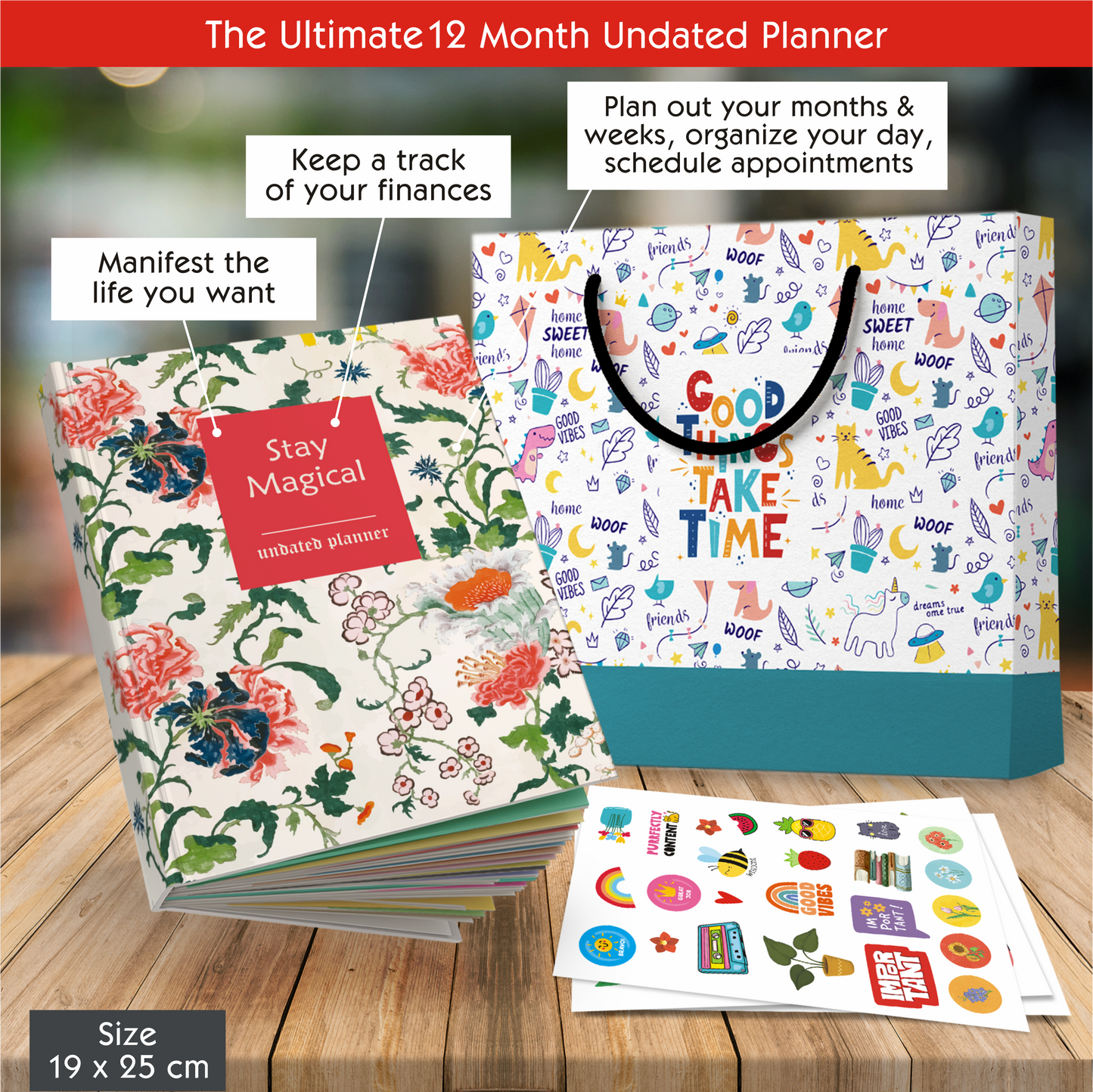 Stay Magical - Undated Daily Planner and Life Journal | Edition 2025