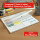 Zaslan Weekly Planner with Habit Tracker – Undated To-Do List Notepad for Priorities & Goals | 52 Tear-Off Sheets | 8.5” x 11”, A4 Size