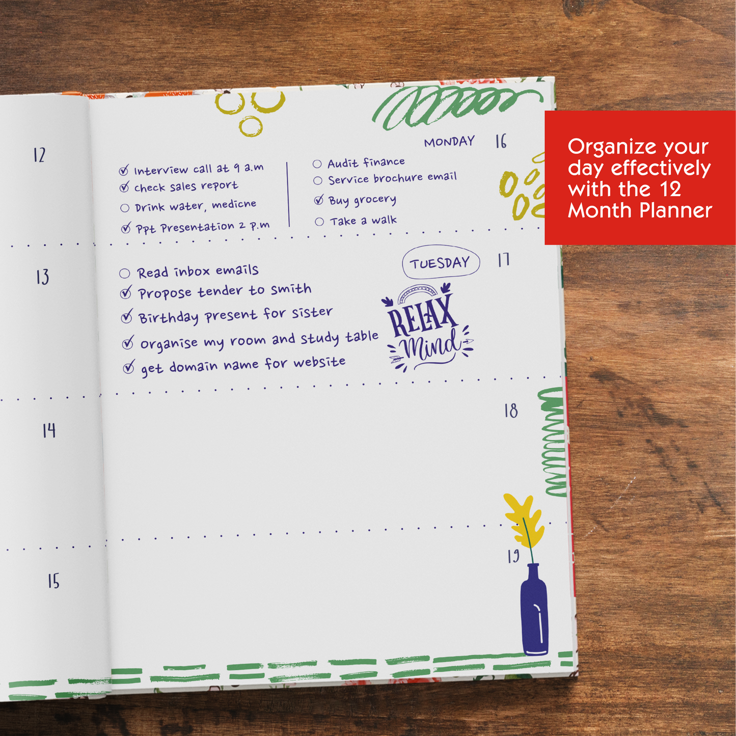 Stay Magical - Undated Daily Planner and Life Journal | Edition 2025