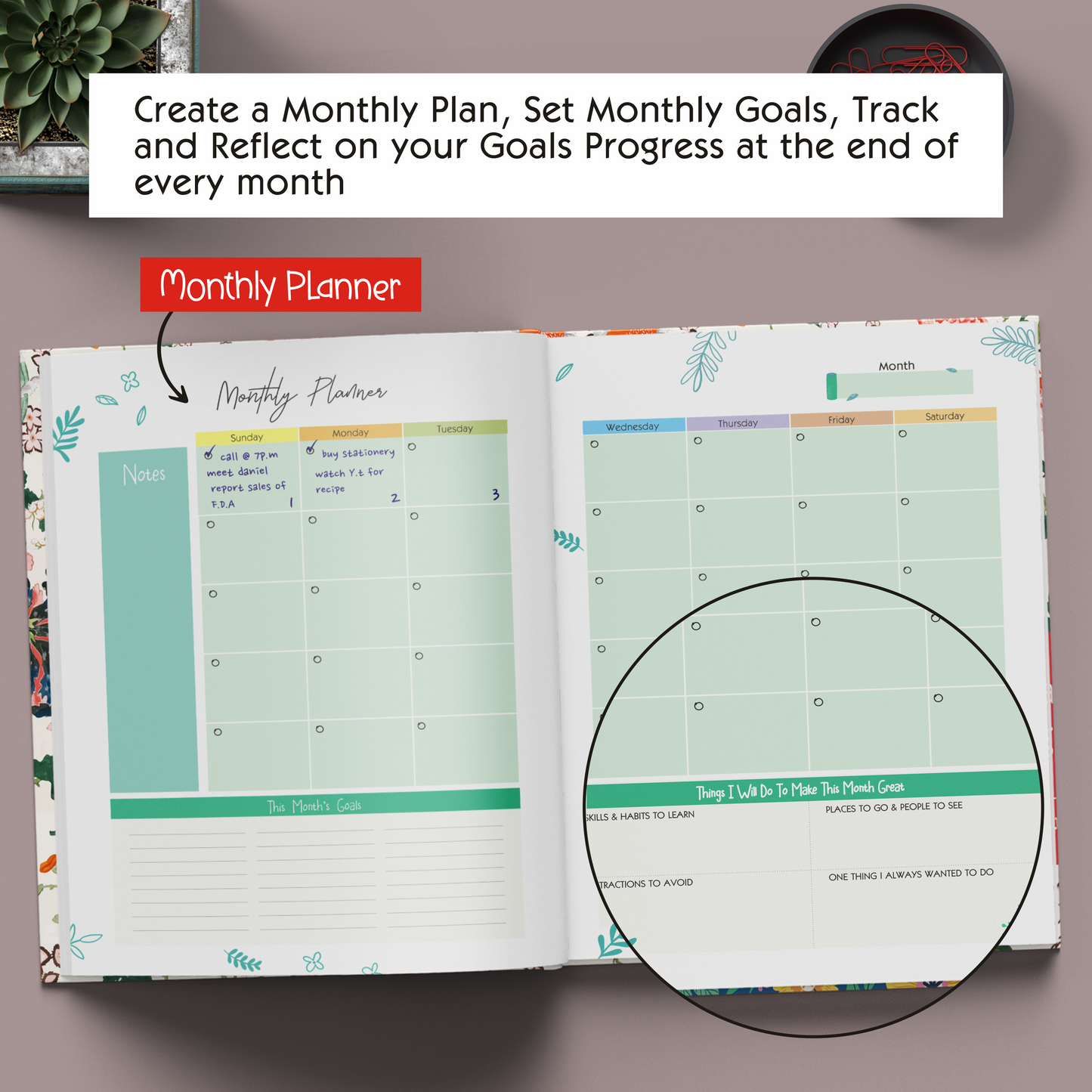 Stay Magical - Undated Daily Planner and Life Journal | Edition 2025
