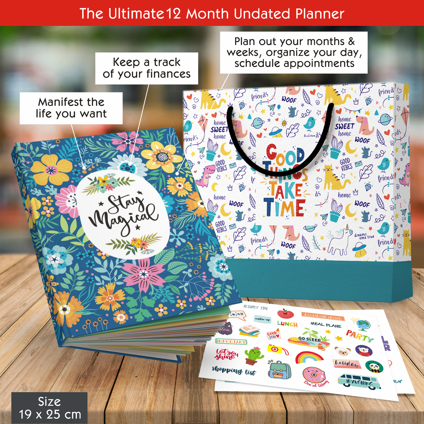 Stay Magical - Undated Daily Planner and Life Journal | Edition 2025