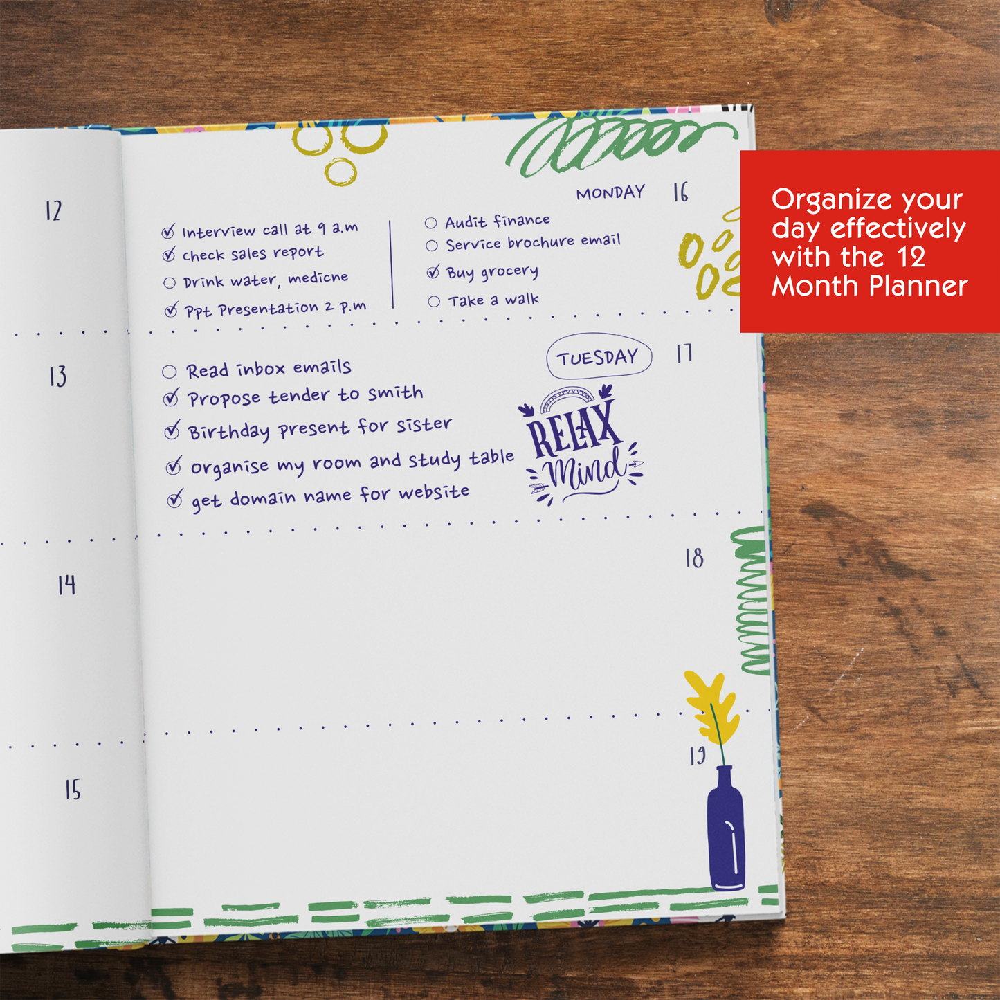 Stay Magical - Undated Daily Planner and Life Journal | Edition 2025