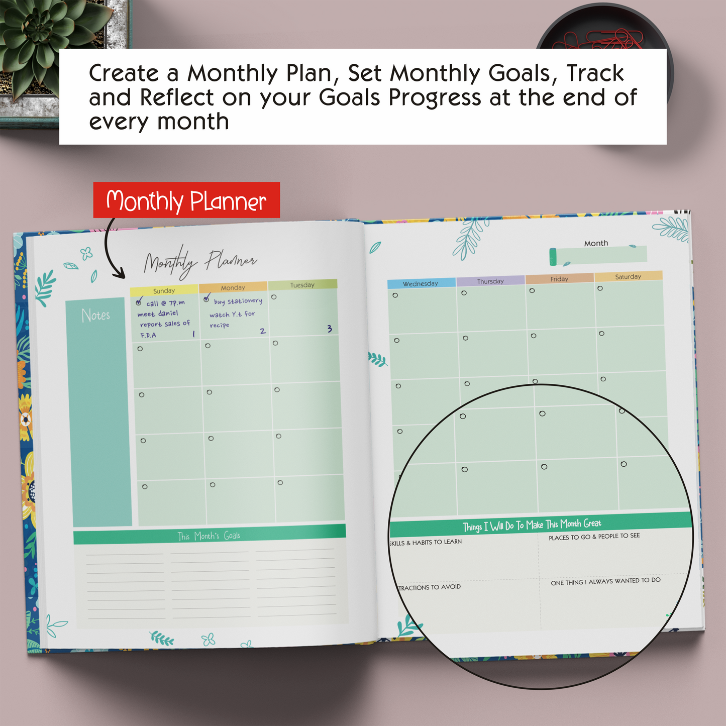 Stay Magical - Undated Daily Planner and Life Journal | Edition 2025